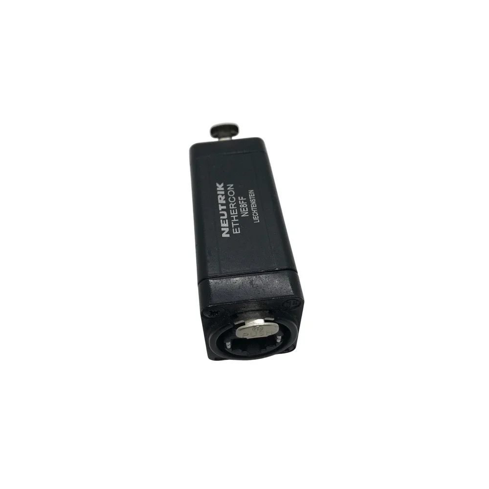 Neutrik NE8FF etherCON RJ45 Feedthrough Coupler Black Inline Adapter